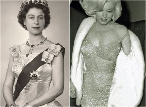 When Queen Elizabeth Met Marilyn Monroe The Hollywood Icon And British Monarch Were The Same