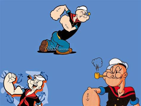 Popeye Olive Wallpaper