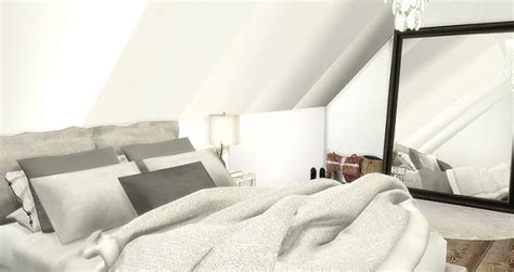 Caeley Sims Attic Bedroom • Sims 4 Downloads