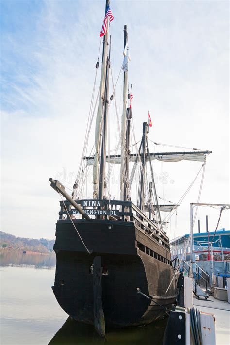 Christopher Columbus Ship The Nina Editorial Photography Image Of