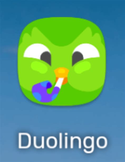 Duolingo changed their icon : r/notinteresting