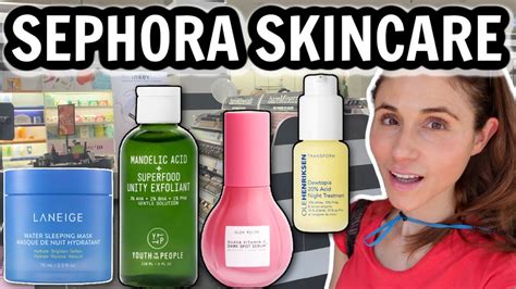 New Skin Care At Sephora 🛍 Dermatologist Dr Dray Youtube