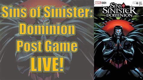 Sins Of Sinister Event Review Post Game W Blerd Without Fear