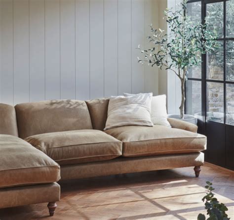 Leather And Fabric Designer Sofas Darlings Of Chelsea