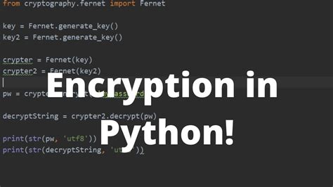 How To Encrypt And Decrypt In Python Encrypting Strings In Python