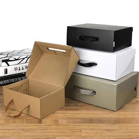 Custom Shoe Boxes With Custom Logo Wholesale Pp Shoe Packaging Box