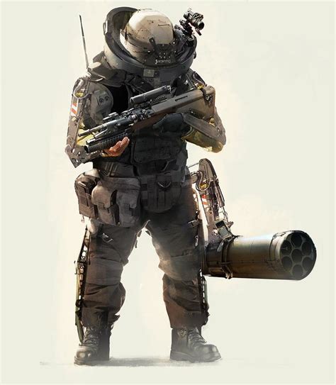 Новости Future Soldier Sci Fi Concept Art Futuristic Armor