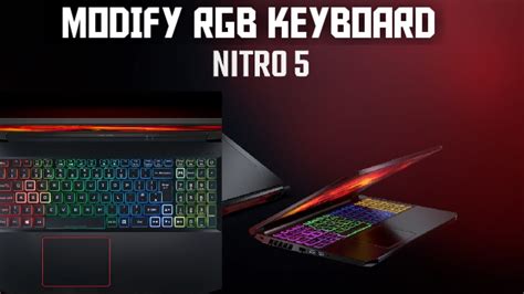 How To Change Rgb Keyboard Lighting In Acer Nitro 5 2023 Rgb