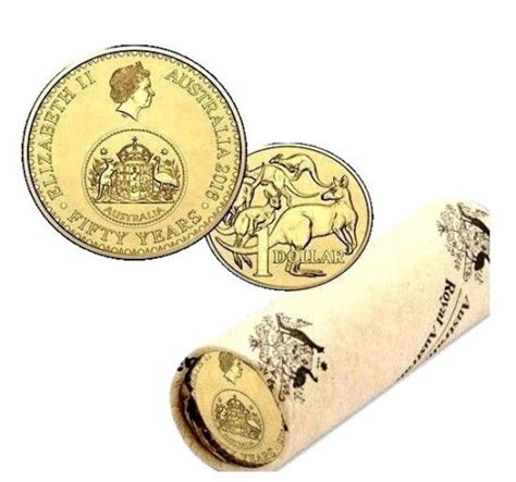 2016 Decimal Currency 50th Anniversary Aust Decimal 1 Mint Roll