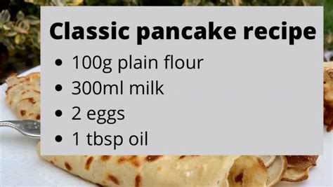 The Best Basic Pancake Batter Recipe For Shrove Tuesday In Lockdown