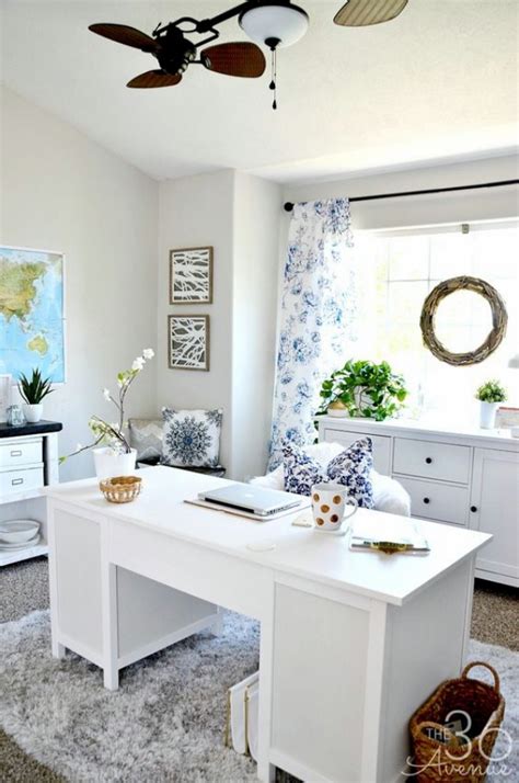 Check out this blogger home office from walkinginmemphisinhighheels for some ideas that you can potentially adapt to your own style. 40 Simple and Sober Office Decoration Ideas