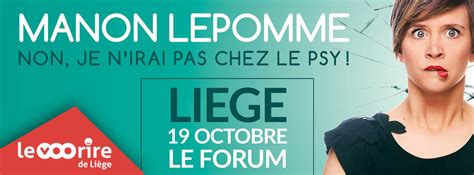 Manon Lepomme Liège Le Forum