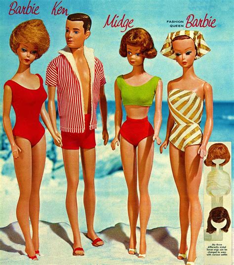Barbie And Friends 1962 Sears Catalog Play Barbie I M A Barbie Girl Barbie And Ken Barbie