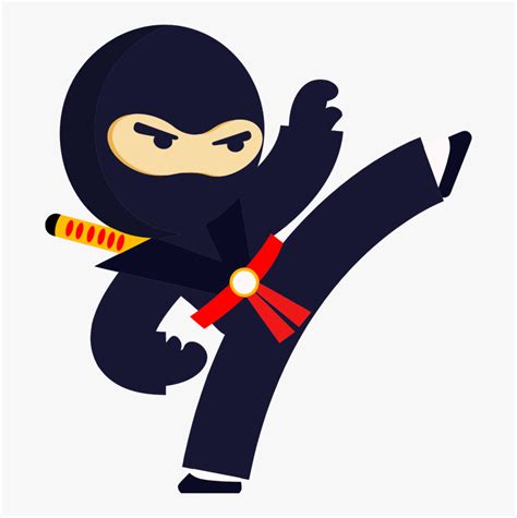 Fighting Ninja Ninja Clipart Hd Png Download Kindpng