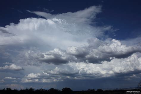 Cochise County Weather: July 30, 2015 Isolated Thunderstorms in Late Afternoon