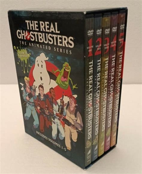 The Real Ghostbusters Volume 1 5 Used Like New Dvd Boxed Set W