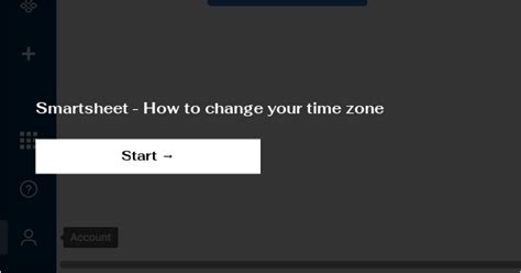 Smartsheet How To Change Your Time Zone