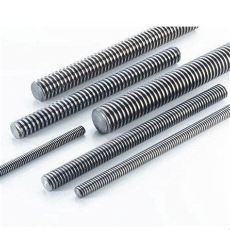 Round Hot Rolled Stainless Steel Threaded Rods For Industrial