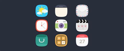 50 Gorgeous And Absolutely Free Flat Icon Sets