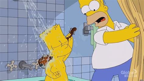Bart Is Showering With A Violin The Simpsons Youtube