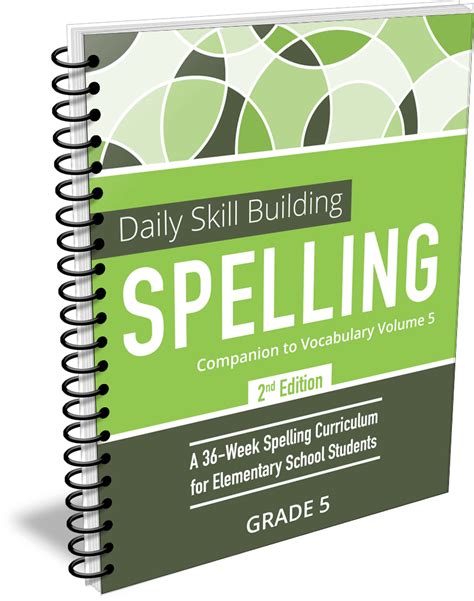 Daily Skill Building Spelling Grade 5 Full Year Curriculum