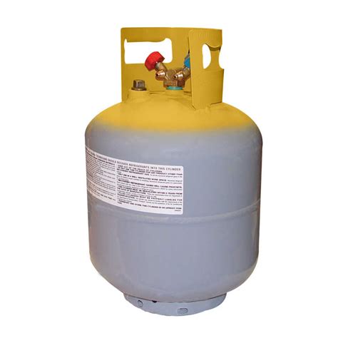 R 134a Recovery Tank 12 Acme W Float 50 Lb Cps Products Arx134ts