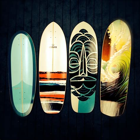Carver Skateboards Decks Skate Art Carver Skateboard Snowboard Design
