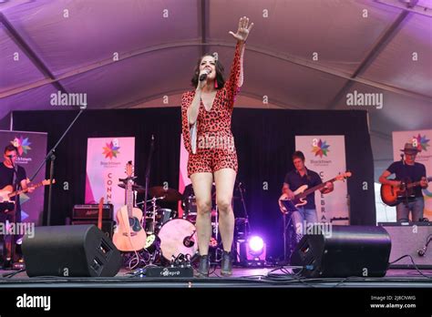 May 15 2022 Amber Lawrence Performing At The Outback Blacktown Country Music Festival On May