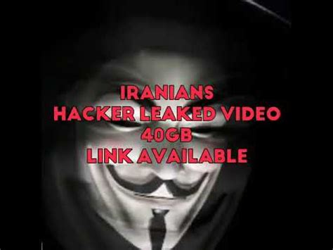 Iranian Hackers Leaked Video Bzhacker Youtube