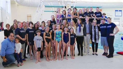 New 1 Meter Diving Board Scholarship Fund Dedicated At Ymca Pool