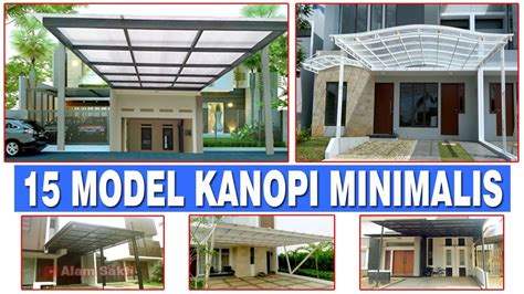 Model, desain, contoh kanopi rumah minimalis. 15 Contoh Desain KANOPI RUMAH MINIMALIS Atap POLYCARBONATE - YouTube