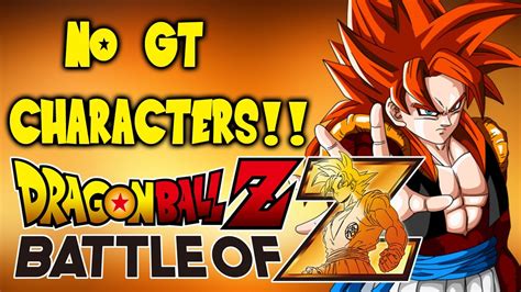 We are going to consider movie. Dragon Ball Z: Battle Of Z - NO GT CHARACTERS!! - YouTube