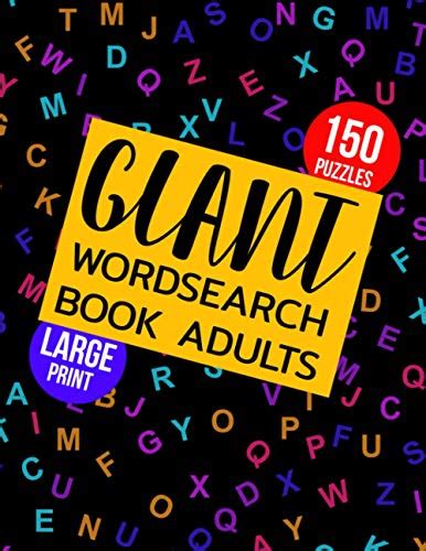 Giant Wordsearch Book Adults 150 Puzzles Keep Your Brain Sharp