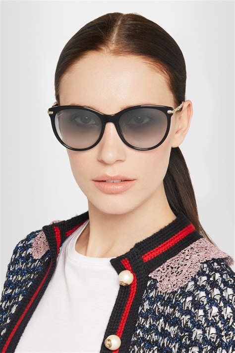 Gucci Slight Cat Eye Sunglasses Hautedesignbar