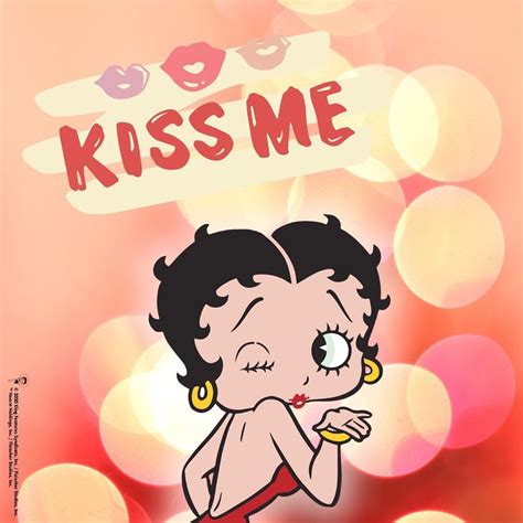 Betty Boop On Instagram “a Kiss Is Better Than Coffee Or Is It 💋