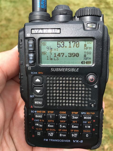 N8cds Handheld Radio Review 8 Yaesu Vx 8dr Quad Band Silvercreek Amateur Radio Association