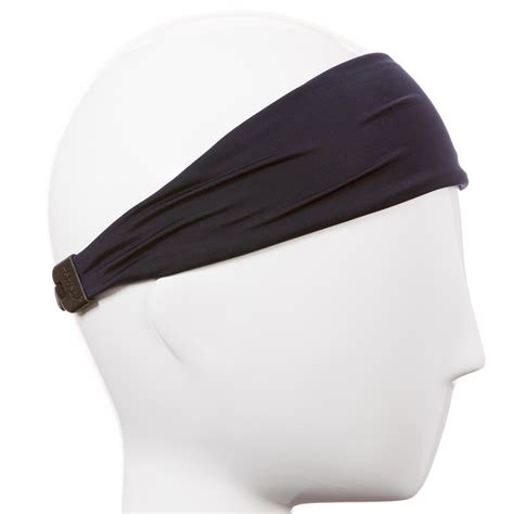 Hipsy Unisex Adjustable Spandex Xflex Basic Navy Headband