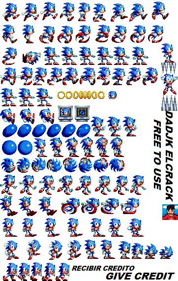 Resultado De Imagen Para 199 Sprite De Sonic Sonic Sprite