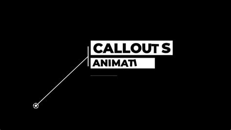 Animated Call Out Free Premiere Pro Template Mixkit