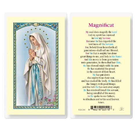 Magnificat Prayer Divine Mercy T Shop