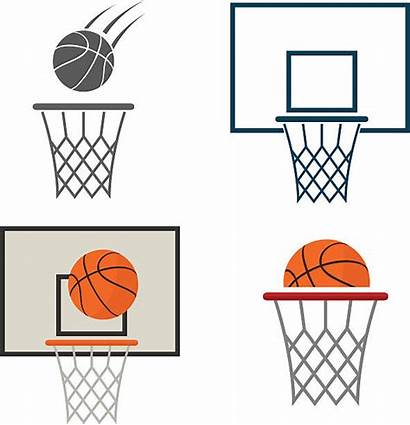 Basketball Hoop Vector Clip Clipart Basket Icon