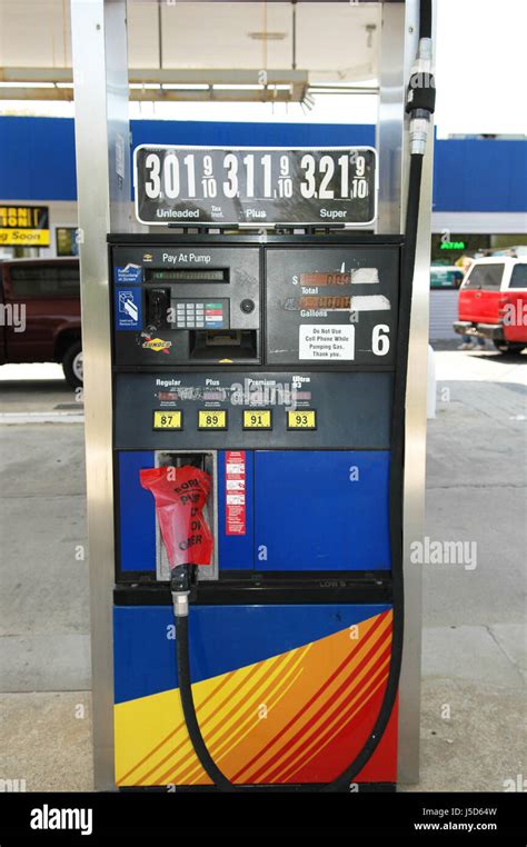 Gas Pump Stock Photo Alamy