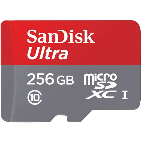 Sandisk 256gb Ultra Uhs I Microsdxc Memory Sdsquni 256g An6ma