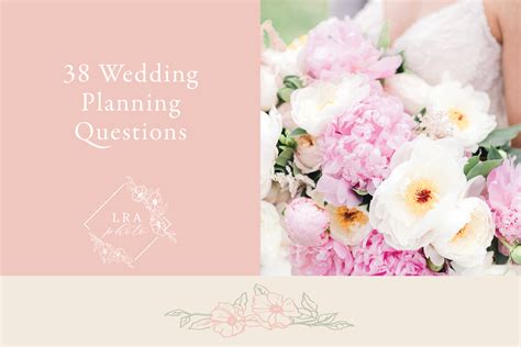 38 Wedding Planning Questions