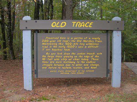 Old Trace Historic Marker Located At Mile Marker 221 On T Flickr