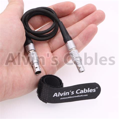 Flexible 2 Pin Male To 2 Pin Cable Power Teradek Bond Via Arri Alexa Camera