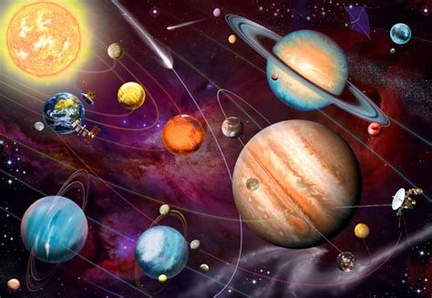 Solar System 2 Wall Mural And Photo Wallpaper Photowall