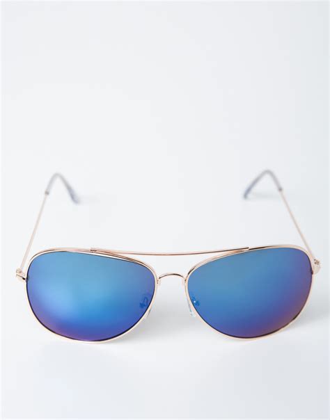 Mirrored Aviator Sunglasses Aviator Sunglasses Womens Sunglasses 2020ave