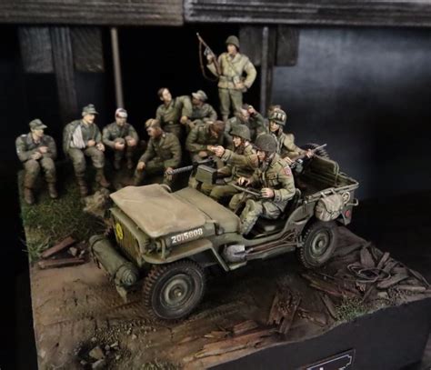 Airborne In Normandy Dioramas Militar