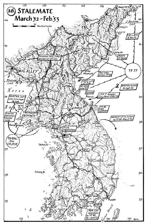 Korean War Map Black And White